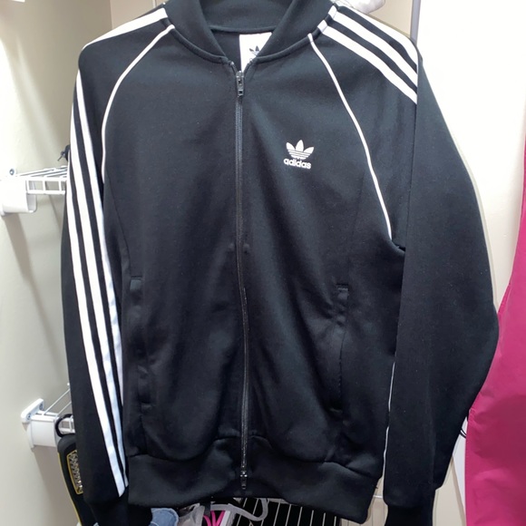 Adidas Black Zip Up - Picture 2 of 5